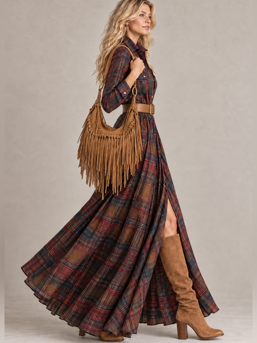 Soft leather fringe shoulder bag❤️❤️❤️
